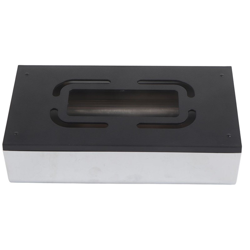 Electroplate Tissue Box Holder Container Storage Organizer Napkin Case for