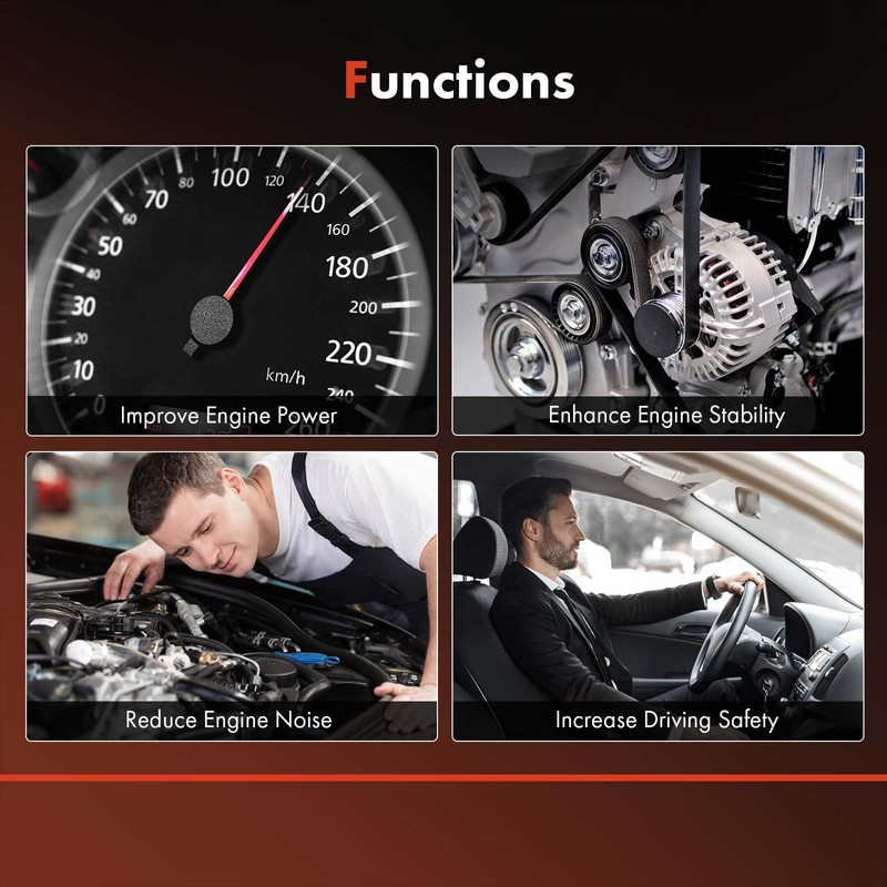 A-Premium Engine Serpentine Drive Belt Compatible with Suzuki Grand Vitara