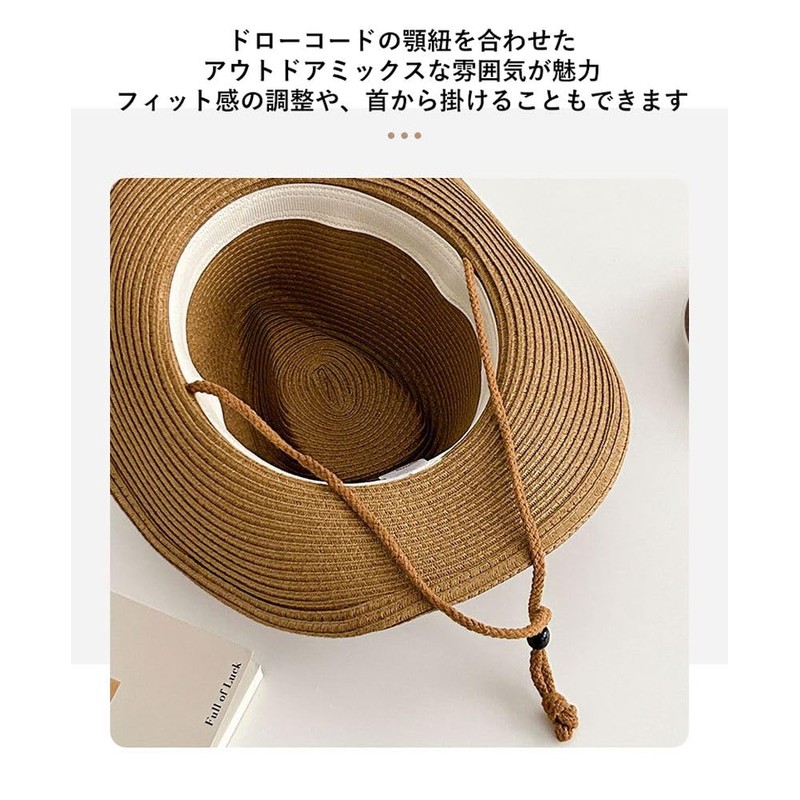YAYUPLUS Men's Straw Hat, Farming Work, Straw Hat, Wide Brim,