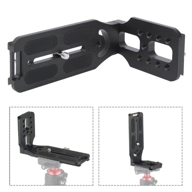 132C All Metal Universal Camera Quick Release L Plate Tripod