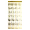 Folat 18895 Party Curtain Star Gold