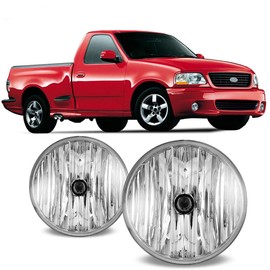 Winjet WJ30-0212-09 OEM Series for [2001-2004 Ford F-150 Lightning] [2003-2005 Lincoln Aviator] Driving Fog Lights