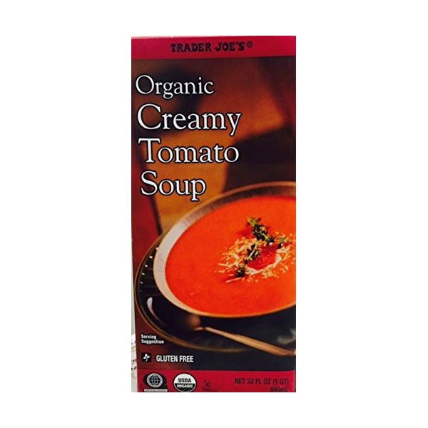 Trader Joes Organic Creamy Tomato Soup - Gluten Free