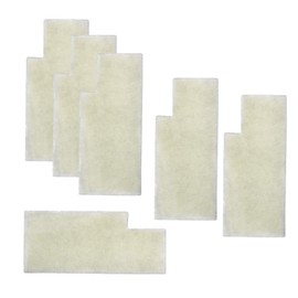 HQRP 6-Pack Secondary Filters Compatible with Hoover EH51000 Carpet One, C1703900, C1705900 Commercial WindTunnel Upright Vacuums