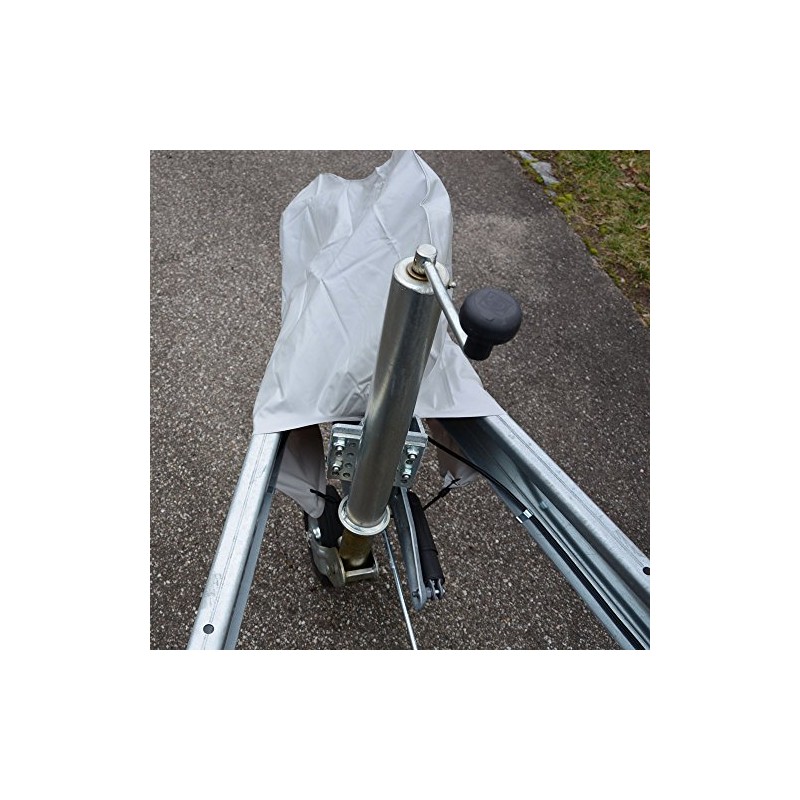 Systafex® Tow Bar Cover Towing Hitch Protective Cover PVC Grey