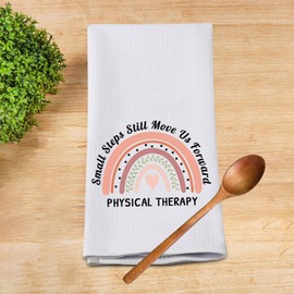 G2TUP Physical Therapist Gift Small Steps Still Move Us Forward Makeup Bag Physical Therapy Cosmetic Bag PT Gift Physical Therapist Thank You Gift (Move Us Forward -kt)