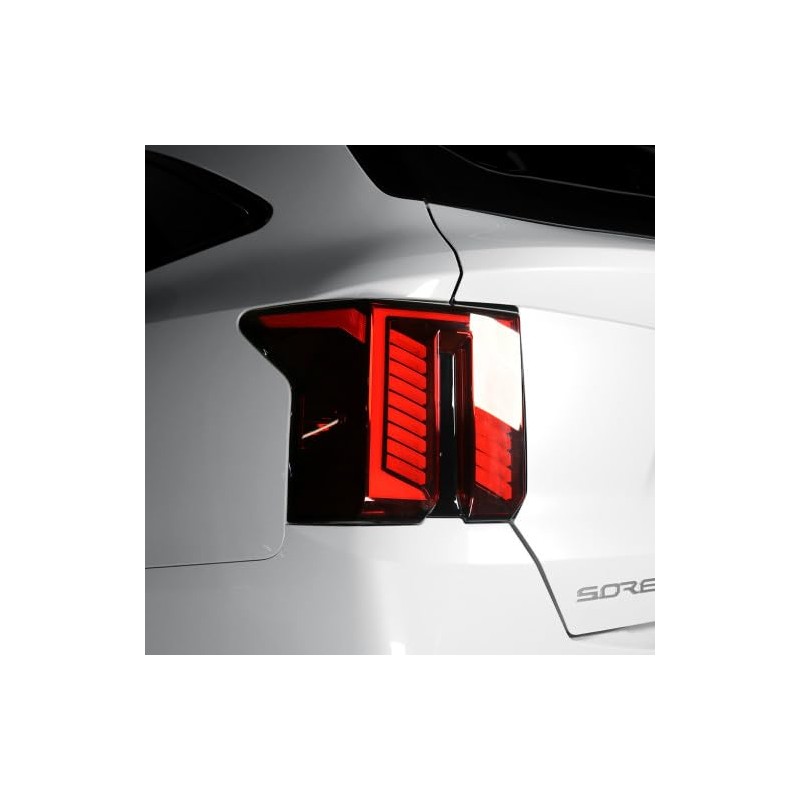 YOUTOOCAR Glossy Black Car Tail Light Cover Trim Compatible with