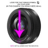 Lens Cap Center Pinch (58mm) + Lens Cap Holder Compatible