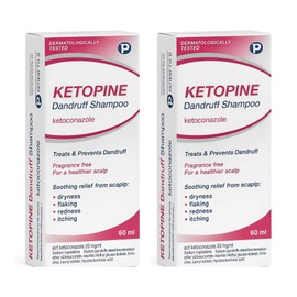 Ketopine Anti-Dandruff Shampoo 60ML - Pack of 2