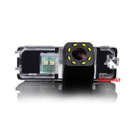 Dynavsal 8 LEDs Night Vision HD Reversing Camera Replacement for VW New Beetle/Passat CC 4D B6 B7/PHAETON/SCIROCCO/Jetta/Golf/Variant/4Motion/Golf6 Polo Magotan Tiguan/Seat Leon Leon4/Seat Altea/Skoda