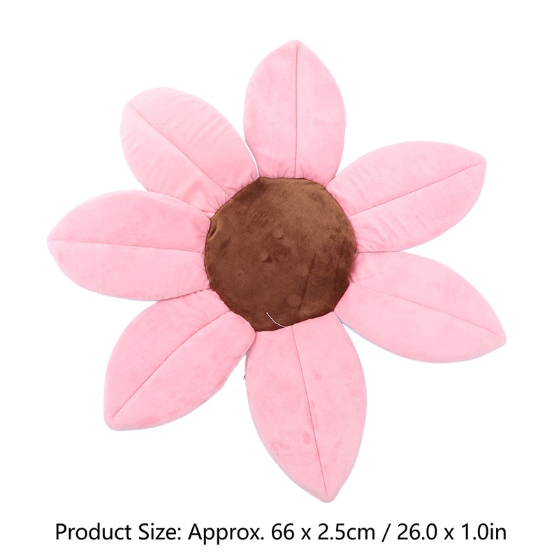 Sunflower Baby Bath Head Support Soft Skin Friendly Short Plush