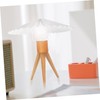NUOBESTY Bedroom Lampshade White Table Lampshade Umbrella Shape Easy to