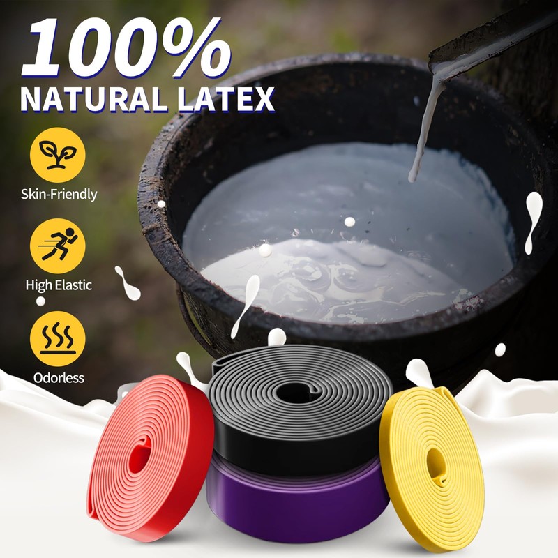 YONKFUL Pull Up Assistance Bands Resistance Bands Set