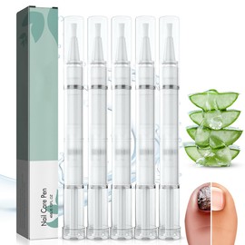 Pack of 5 Nail Care Pens with Tea Tree Oil, Vitamin E & Aloe Vera