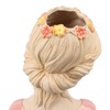 Modern Ceramic Face Vases Decorative Modern Style Shy Girl Flower