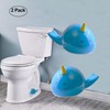 ZUNON Toilet Bolt Caps, Decorative Toilet Bolt Covers, Ceramic Cute