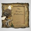 Lipco Polyresin Eagle Photo Picture Frame, 8.25-inch Length, Wall and