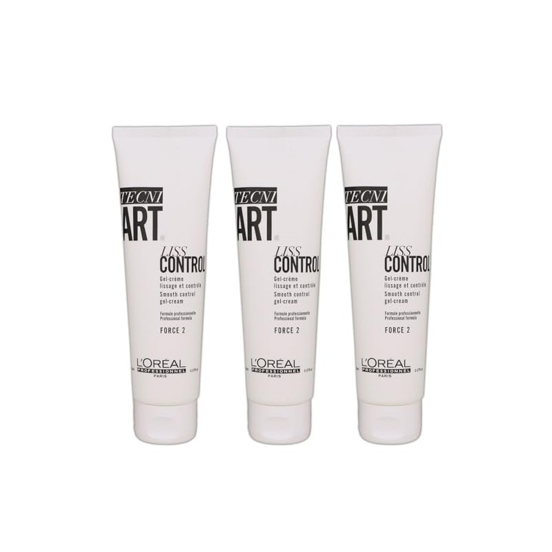 Loreal Liss Control 3 x 150 ml Tecni.art Smoothing Styling