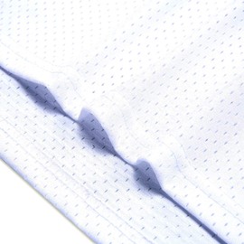 FINKLE Mens #6 Yosemite Basketball Jersey, 90s Hip Hop Party Costume (Large, White)