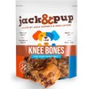 Jack&Pup Beef Bones, Knee Cap for Dogs, Long Lasting Natural