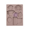 Prima Marketing Decor Mould 3.5"X4.5"X8mm-Strawberry Milkshake