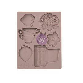 Prima Marketing Decor Mould 3.5"X4.5"X8mm-Strawberry Milkshake