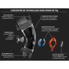 Epitact Sport-Kniebandage „Epithelium Flex 03“ XL Schwarz