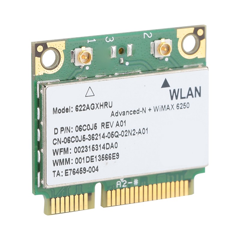 For Intel 6250AN 622ANXHMW MINI PCIE 300Mbps 2.4/5GHZ Dual Band