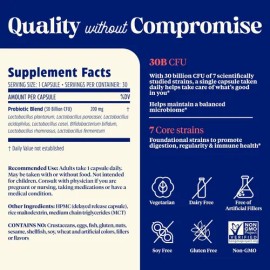 Enzymedica Subculture Probiótico30 Billones De Ufc 30 Cáps                                                                                            