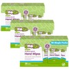 Boogie Boogie Antibacterial Hand Wipes, Alcohol Free, Hypoallergenic and Moisturizing