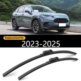 GARDIMU Front and Rear Windshield Wiper for Honda HRV 2025 2024 2023, 3 Pcs Front and Back Windshield Wipers Blades Replacement, Car Window Wiper Blades for HR-V 2023-2025