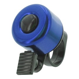 Mini Bicycle Bell Bicycle Bell Mountain Bike Road Bike Bell Stainless Steel – One Size (Blue)