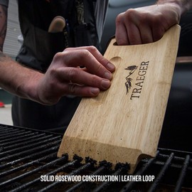 Traeger Grills BAC454 Wooden Scape Grill Scraper, Wood