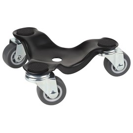 Dörner + Helmer Furniture transport aid, made of steel, 60 kg load capacity, non-slip surface, 3 arms, non-marking TPE wheels