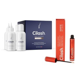 Cilash® Beauty Bundle Eyelash Serum & Hair Growth Set for Thick Eyelashes and Strong Hair - Powerful Formula with Biotin, Panthenol and Hyaluronic Acid - Clinically Tested - Made in Switzerland
