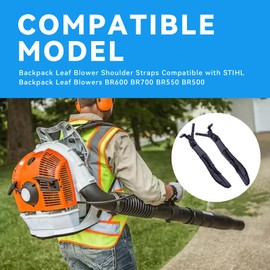 Ciuouient Leaf Blower Shoulder Straps (4282-710-9020 Right Side & 4282-710-9030 Left Side) Compatible with STIHL Backpack Leaf Blowers BR600 BR700 BR550 BR500