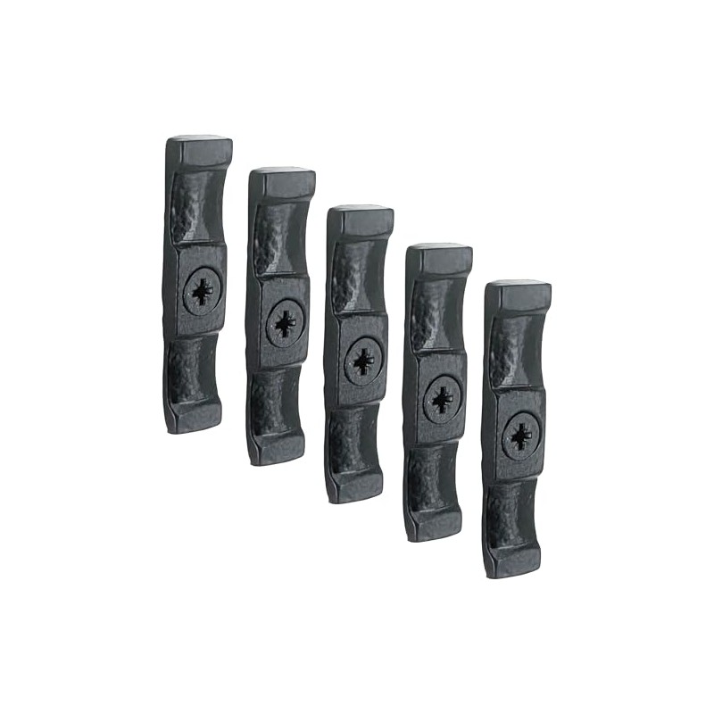 IRONTITE® 5Pc Black Turn Button Latch 63mm (2.5") Turn Buttons,