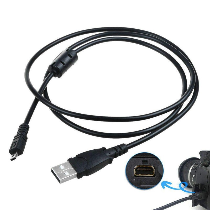 USB Data Cable Cord for PANASONIC DMC-TS3 DMC-TS4 DMC-TS5 DMC-TS6