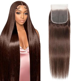 BW #4 ST Human Hair Closure 20 Inches