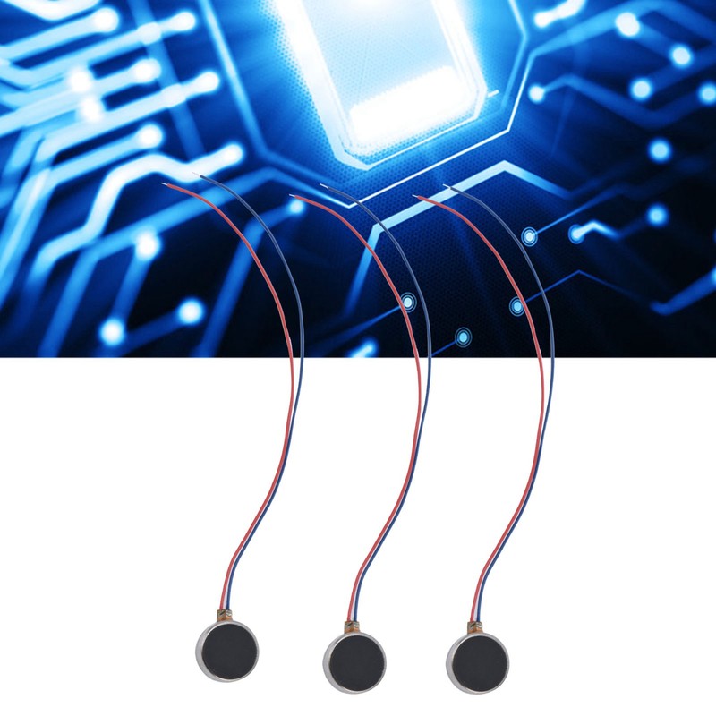 30Pcs Mini Vibration Motors Small Lightweight Low Noise Low Power