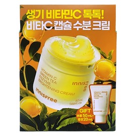 Innisfree Vitamin C Capsule Moisture Cream 50mL+20mL / 이니스프리 비타민C 캡슐 수분크림 50mL+20mL