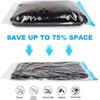 DAWNTREES 6 Pack Travel Space Saver Bags Vacuum Storage, 50x70cm,Compression