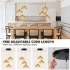 N05 3 Lights Adjustable Length Pendant Light,Pendant Light Fixture with