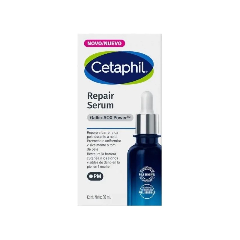 Sérum Suero Reparador Y Renovador 30ml Cetaphil Sensible Noche