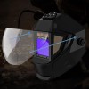 TRQWH Panoramic Welding Helmet with Auto Darkening and 3/Pack Lens