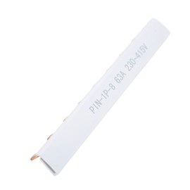 Circuit Breaker Buss Bar Combing Terminal Block Pure Copper PVC for Schools Hospitals Hotels Home(8-way)