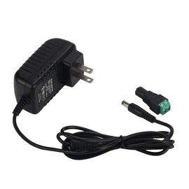Signcomplex 12V 1A Power Supply Transformer, 12VDC LED Driver Switching Power Supply Adapter for LED Strip Light 12W Max US Plug, UL Listed