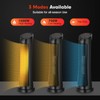 PETSITE Space Heater, 1500W PTC Ceramic Electric Heater with Thermostat,