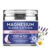 Magnesium Cream, Natural Magnesium Cream for Sleep, with Lavender &