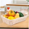 COLLBATH 1Pc Hand Woven Fruit and Bread Basket Rustic Storage